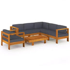 vidaXL Loungeset aus Holz, Holz