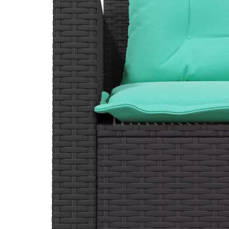 vidaXL Loungesofa PE-Rattan Groß UV-beständiges Material