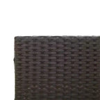 vidaXL Loungesofa PE-Rattan Groß UV-beständiges Material