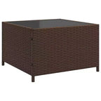 vidaXL Loungesofa PE-Rattan Groß UV-beständiges Material