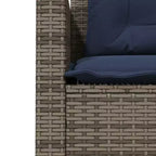 vidaXL Loungesofa PE-Rattan Groß UV-beständiges Material