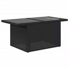 vidaXL 5-teiliges Loungeset mit Kissen Polyrattan