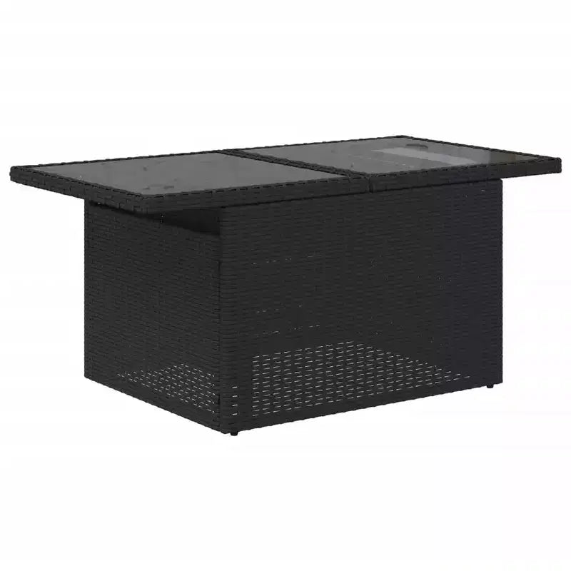 vidaXL 5-teiliges Loungeset mit Kissen Polyrattan
