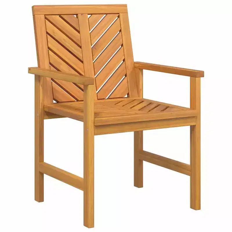 vidaXL Garten Lounge Set 2-teilig Braun Massivholz Akazie
