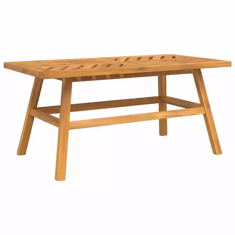 vidaXL Garten Lounge Set 2-teilig Braun Massivholz Akazie