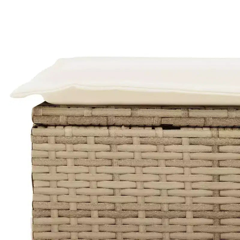 vidaXL Garten-Sofa-Set mit Kissen Gartenmöbel 6-teilig Polyrattan