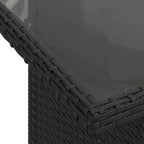 vidaXL 8-teiliges Garten-Sofa-Set mit Kissen Polyrattan