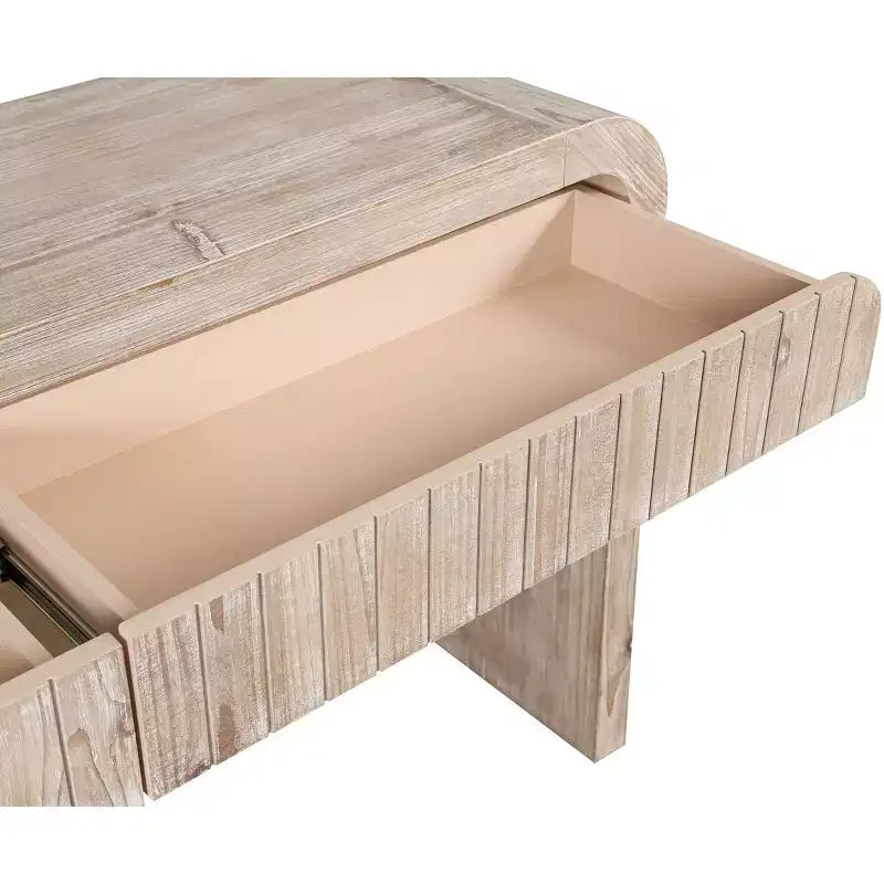 TUYOHW 59IN Vintage Handgefertigter Beistelltisch mit 2 verdeckten Schubladen, Konsolentisch, Flurtisch für Eingangsbereich, Wohnzimmer, Flur