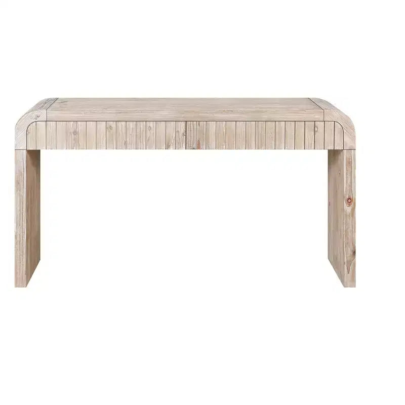 TUYOHW 59IN Vintage Handgefertigter Beistelltisch mit 2 verdeckten Schubladen, Konsolentisch, Flurtisch für Eingangsbereich, Wohnzimmer, Flur