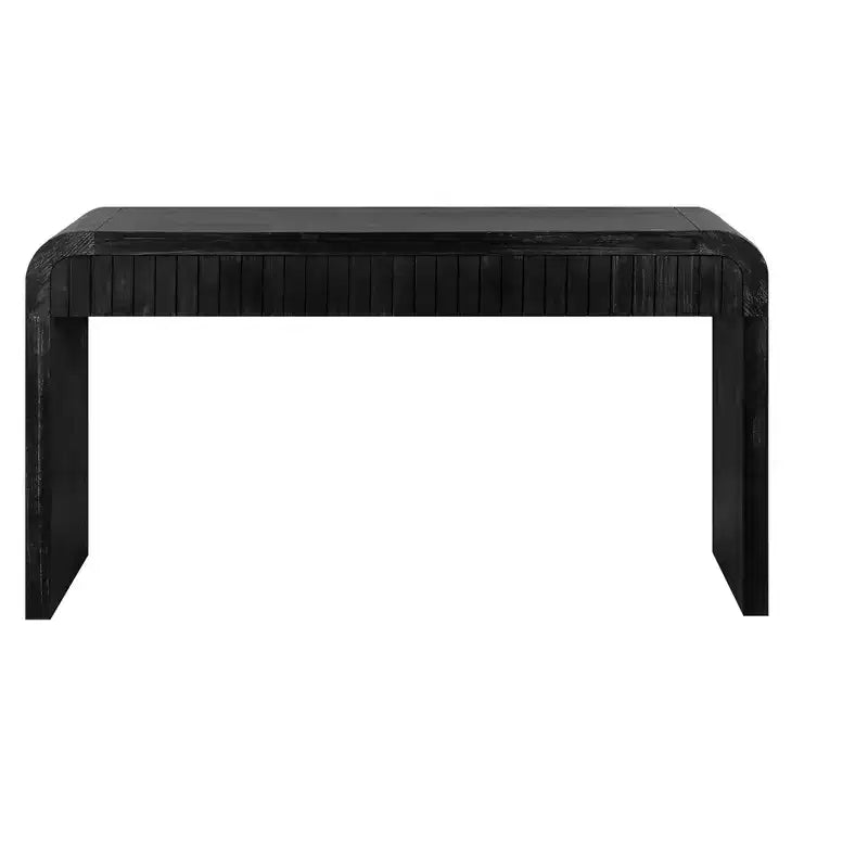 TUYOHW 59IN Vintage Handgefertigter Beistelltisch mit 2 verdeckten Schubladen, Konsolentisch, Flurtisch für Eingangsbereich, Wohnzimmer, Flur
