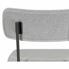 Meredith Moderner drehbarer Thekenhocker (2er-Set) aus Polyester-Leinen