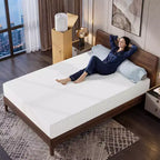 EHMKNP 12 inch Queen Sizes Mattress for Adult Teenager Single, Cooling Memory Foam Mattress,Removable Washable Cover, Medium Firm