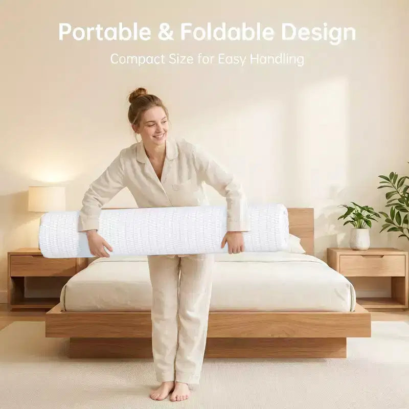 EHMKNP 12 Zoll Queen Size Matratze für Erwachsene, Jugendliche, Einzelpersonen, kühlende Memory Foam Matratze, abnehmbarer, waschbarer Bezug, mittelfest