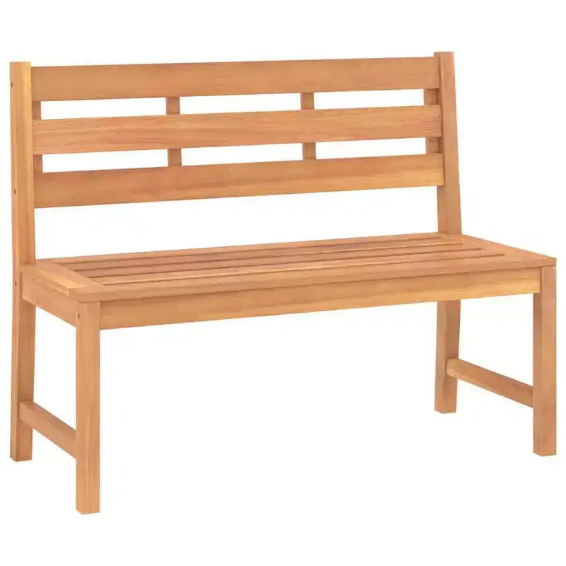 vidaXL Garten Essgruppe Teak Massivholz Feingeschliffen Natur Standard