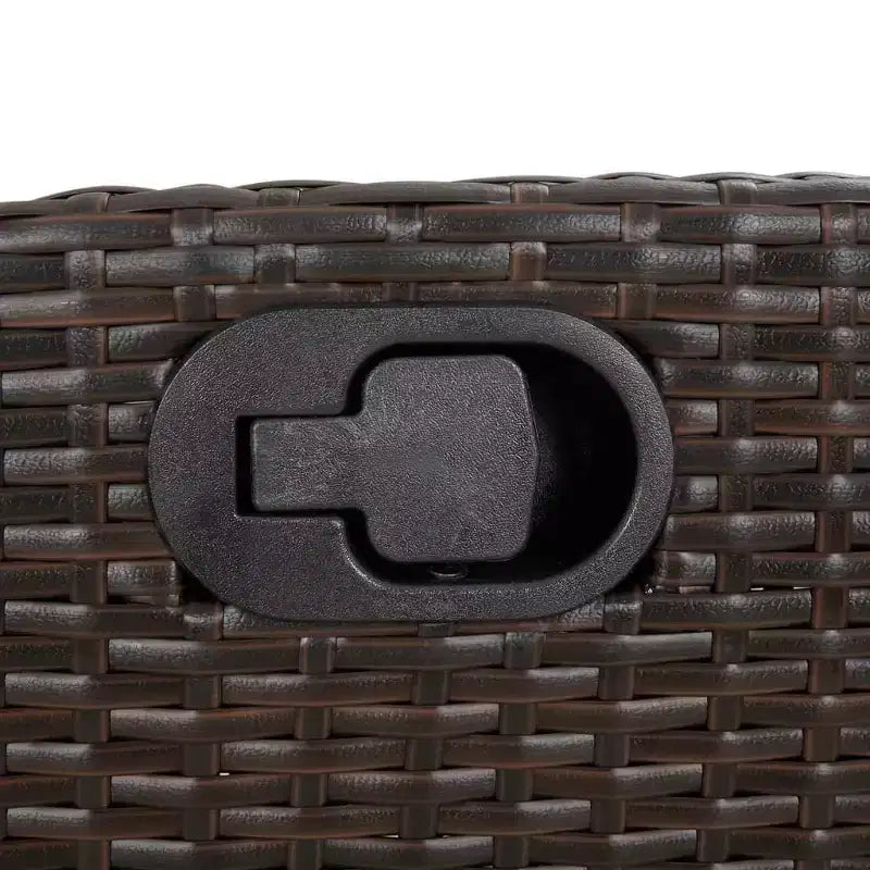 vidaXL Outdoor-Essgruppe aus Polyrattan