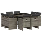vidaXL Gartensitzgruppe 12-teilig,