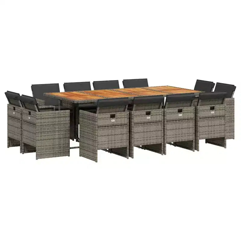 vidaXL Gartensitzgruppe 12-teilig,