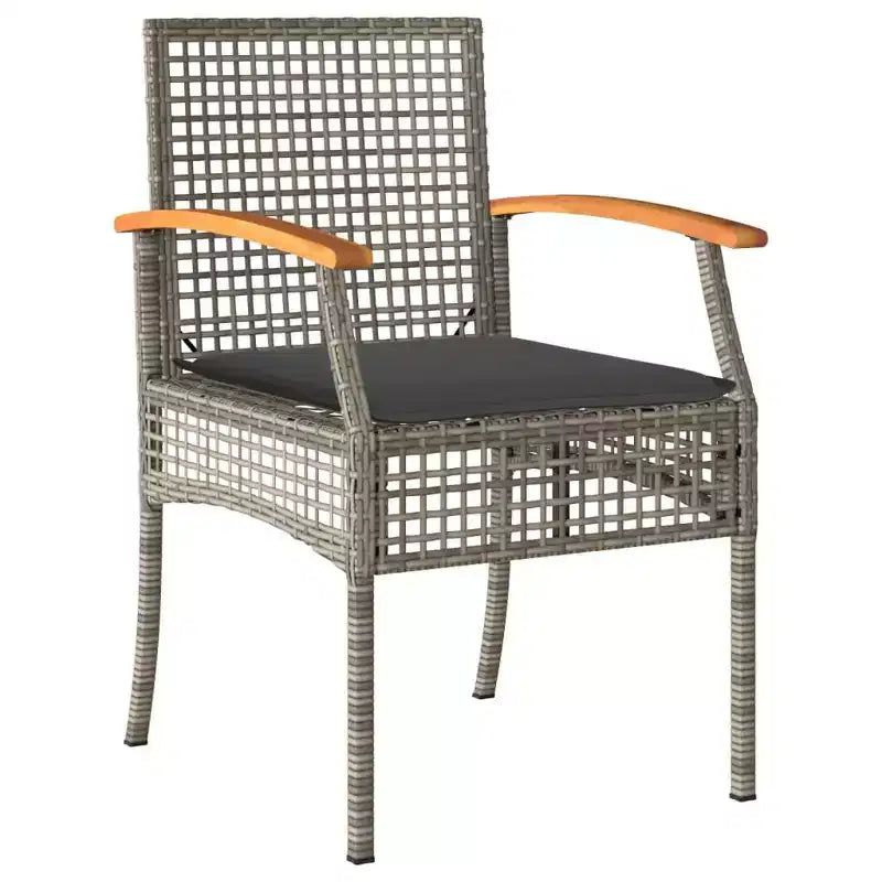vidaXL Garten Essgruppe modern mit Kissen