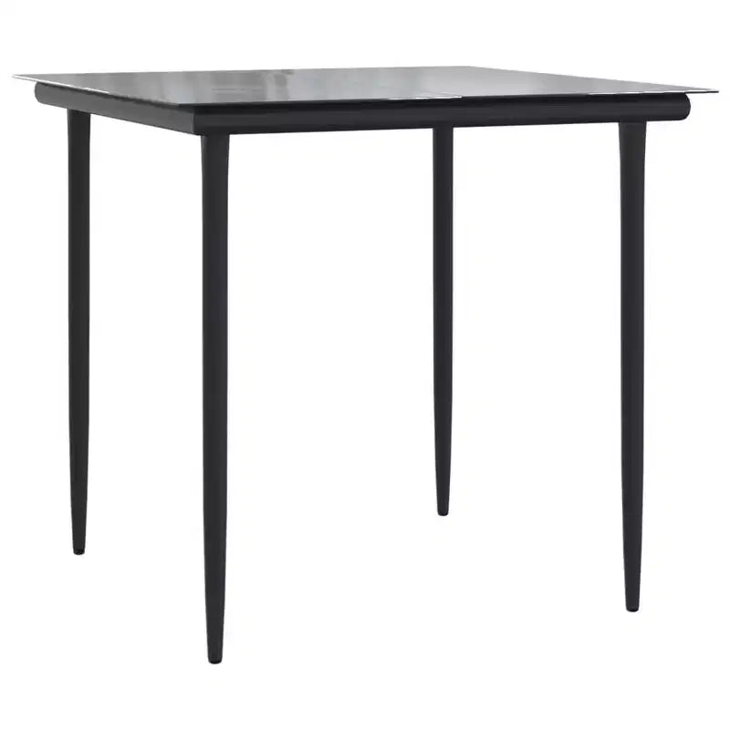 vidaXL Essgruppe mit Kissen aus Polyrattan