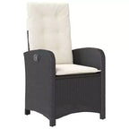 vidaXL Verstellbares Garten-Ess-Set - Polyrattan mit Kissen