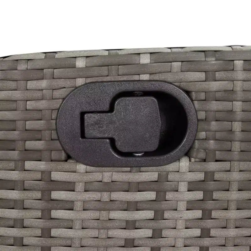 vidaXL Garten Essgruppe mit Kissen Polyrattan