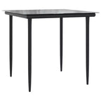 vidaXL Modernes Garten-Essset mit Kissen & gehärtetem Glas