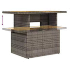 vidaXL Loungesofa-Set mit Kissen – und Polyrattan