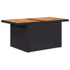 vidaXL Loungesofa-Set mit Kissen – und Polyrattan