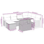 vidaXL Gartensofa-Set