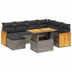 vidaXL Gartensofa-Set