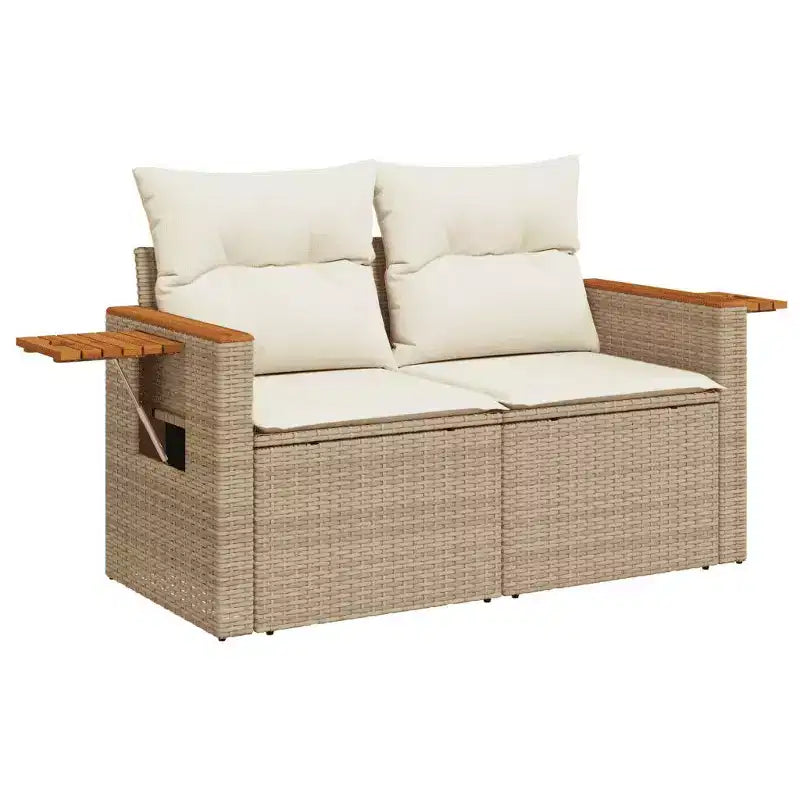 vidaXL Modulares Garten-Sofa-Set mit Kissen in verschiedenen Farben