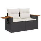 vidaXL Modulares Garten-Sofa-Set mit Kissen in verschiedenen Farben