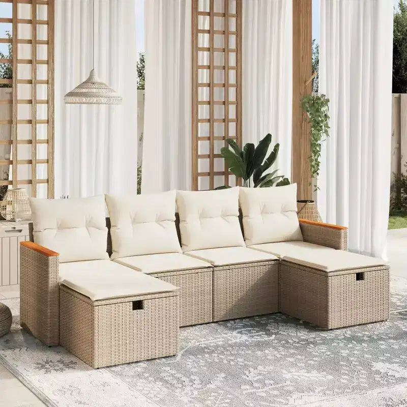 vidaXL Loungesofa-Set