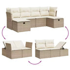 vidaXL Loungesofa-Set