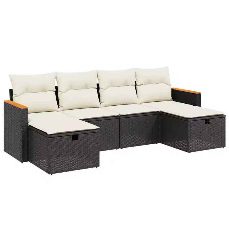 vidaXL Loungesofa-Set