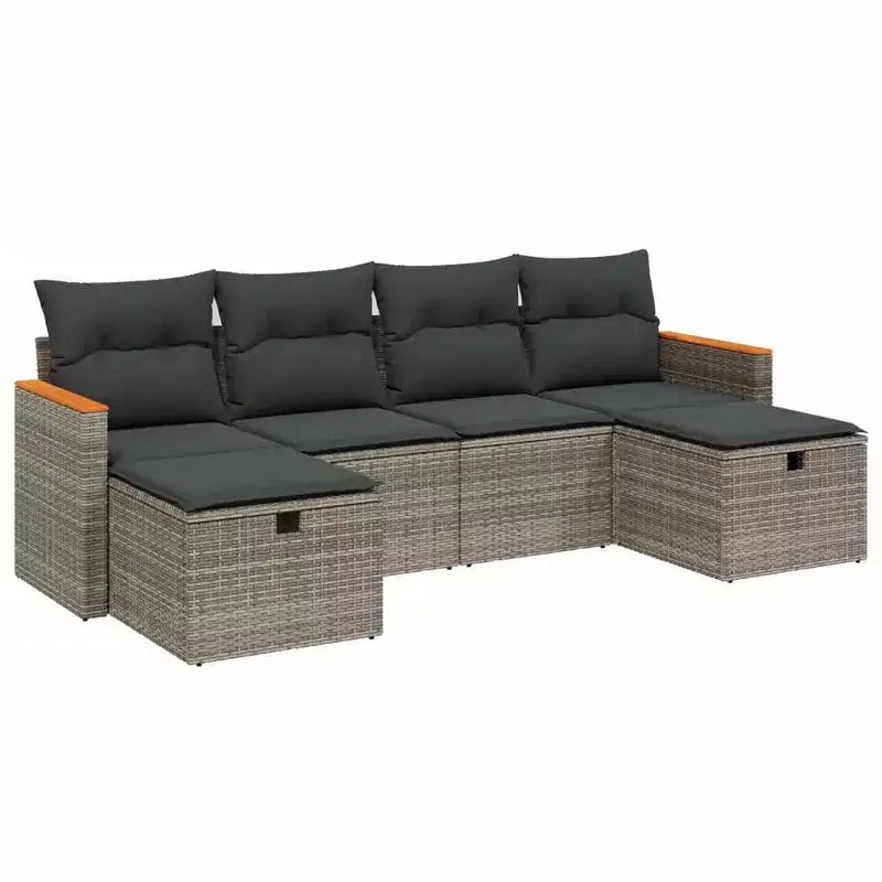vidaXL Loungesofa-Set
