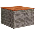 vidaXL Loungesofa-Set mit Kissen Gartenmöbel Polyrattan