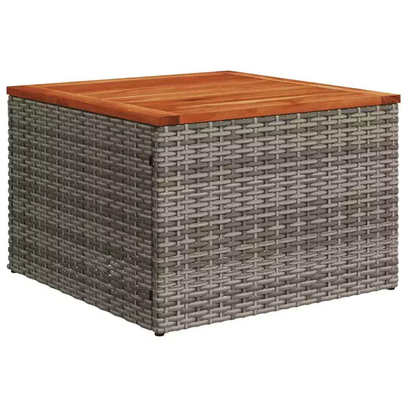 vidaXL Loungesofa-Set mit Kissen Gartenmöbel Polyrattan