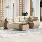 vidaXL Stylische Patio-Sofagarnitur mit Kissen – viele Farben zur Auswahl