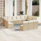 vidaXL Modulares Gartensofa-Set mit Kissen – Komfort im Freien
