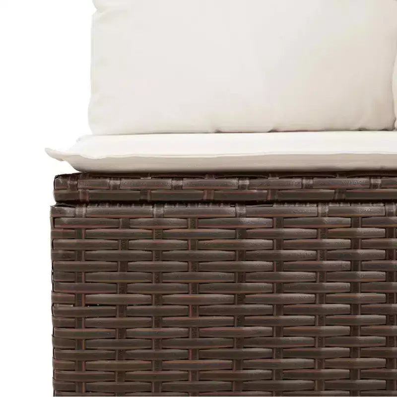 vidaXL Modulares Gartensofa-Set mit Kissen – Komfort im Freien
