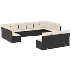 vidaXL Modulares Gartensofa-Set mit Kissen – Komfort im Freien