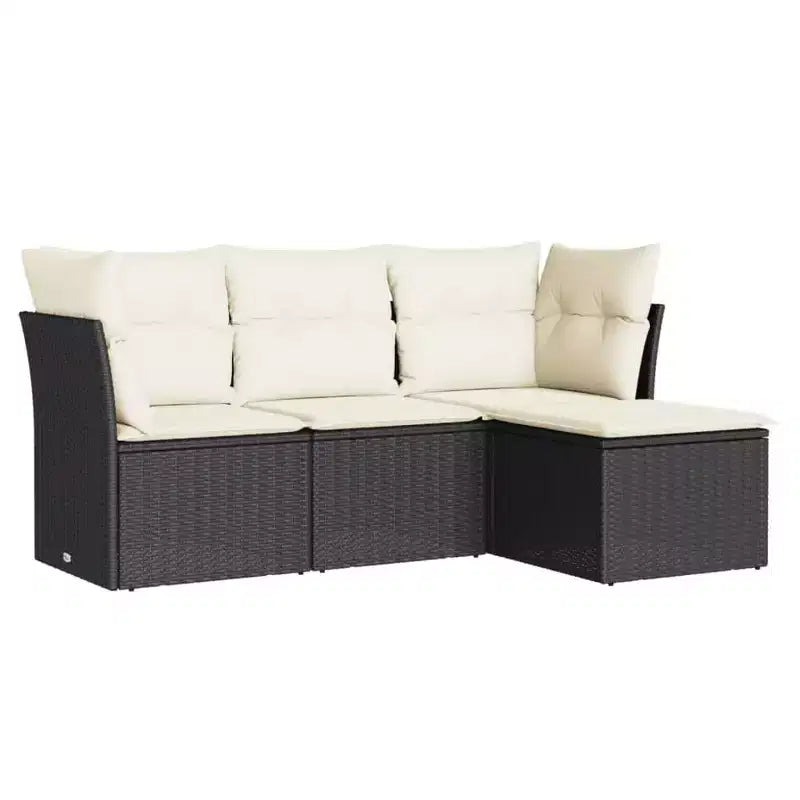 VidaXL Garden Sofa Set with Cushions in a Range of Colors