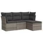 vidaXL Garten-Sofa-Set mit Kissen in verschiedenen Farben