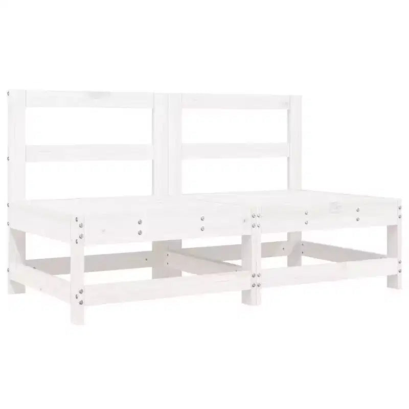 vidaXL Loungeset für den Außenbereich, Gartenmöbelset, Massivholz Kiefer