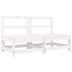 vidaXL Loungeset für den Außenbereich, Gartenmöbelset, Massivholz Kiefer