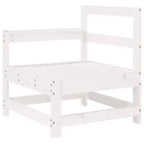 vidaXL Loungeset für den Außenbereich, Gartenmöbelset, Massivholz Kiefer