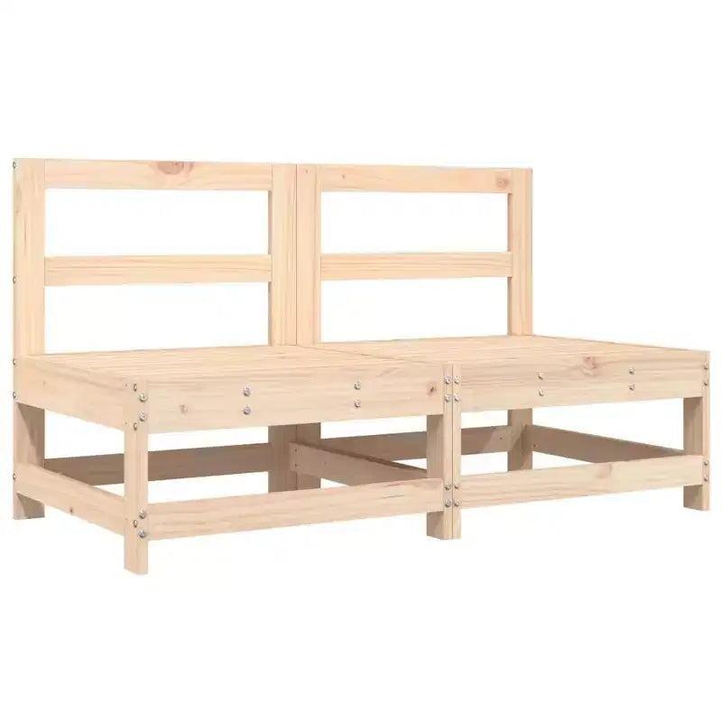vidaXL Loungeset für den Außenbereich, Gartenmöbelset, Massivholz Kiefer