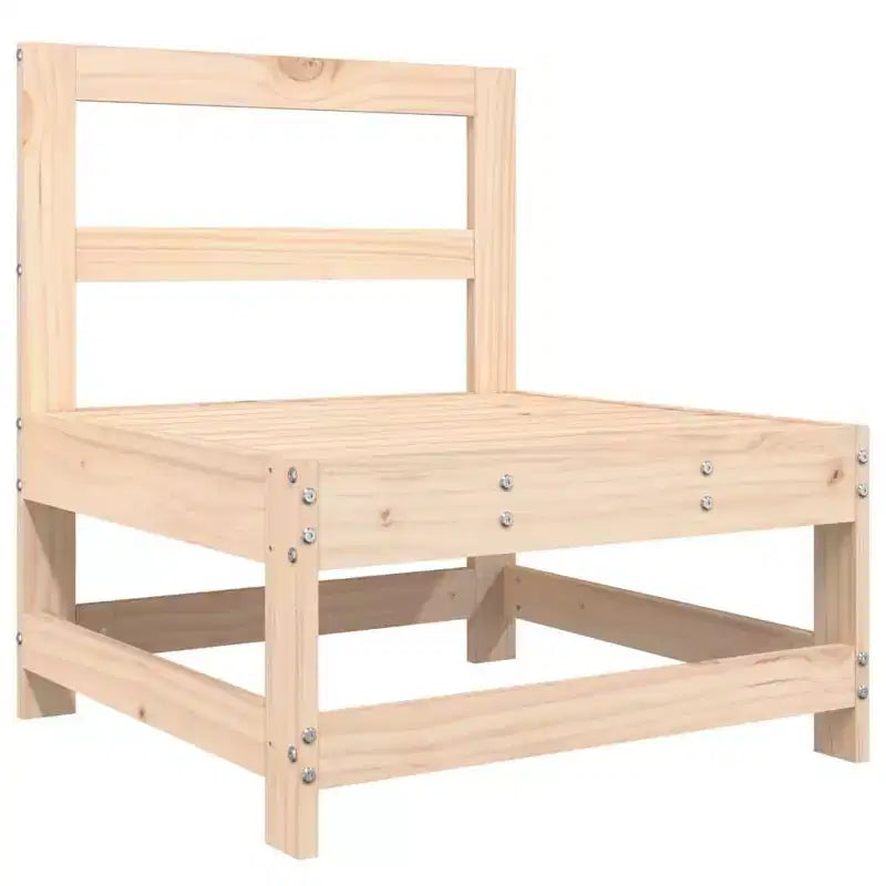 vidaXL Loungeset für den Außenbereich, Gartenmöbelset, Massivholz Kiefer
