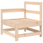 vidaXL Loungeset für den Außenbereich, Gartenmöbelset, Massivholz Kiefer